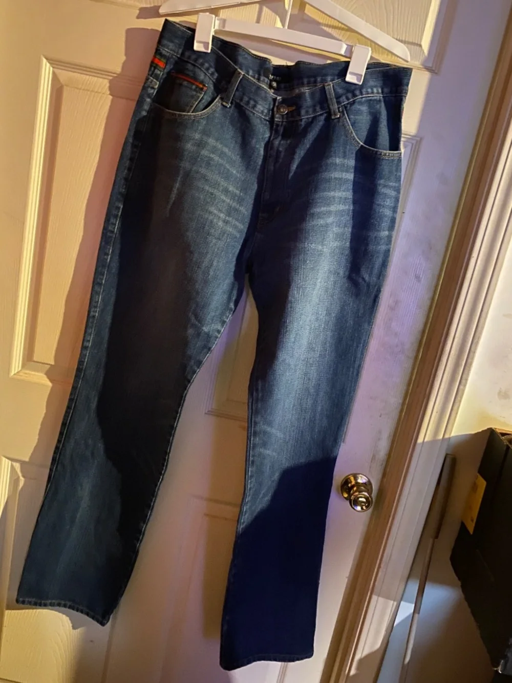 Gucci authentic men’s blue jeans